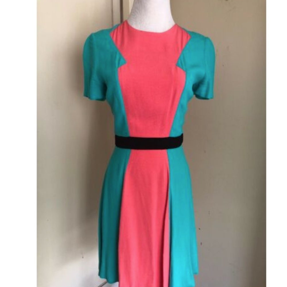 Prabal Gurung Color Block Dress Size 2